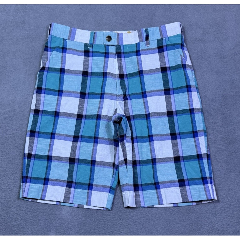 Loudmouth Golf Shorts Mens 30 Check Plaid Athleisure Normcore 10" Inseam Dadcore